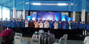 Momen pelantikan DPD II KNPI Baubau