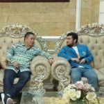 Ketua KNPI Sultra, Alvin Akawijaya Putra Bersama Bupati Muna, Rusman Emba